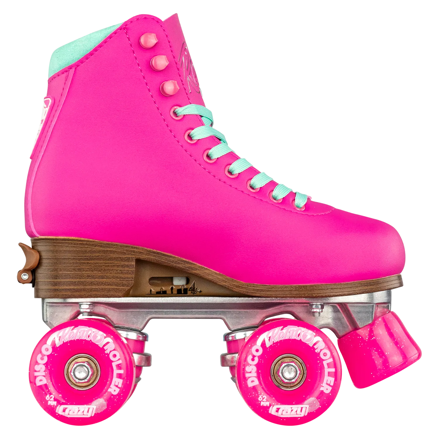 Crazy Retro Adjustable Roller Skates Pink