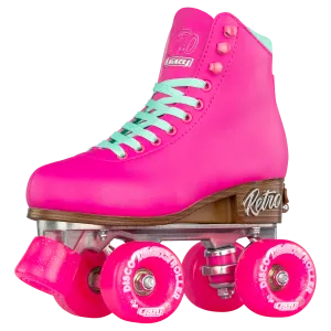 Crazy Retro Adjustable Roller Skates Pink