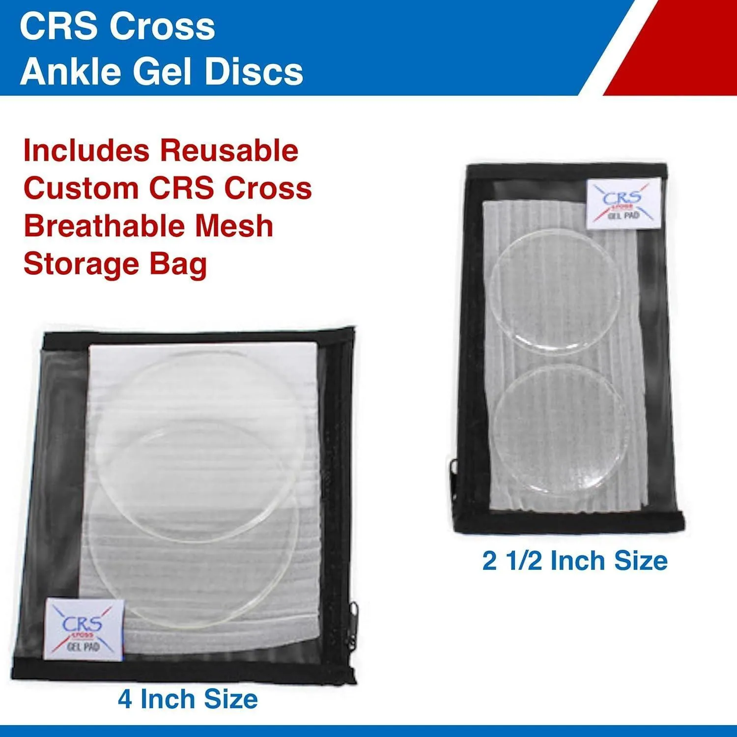 CRS Cross Ankle Gel Discs