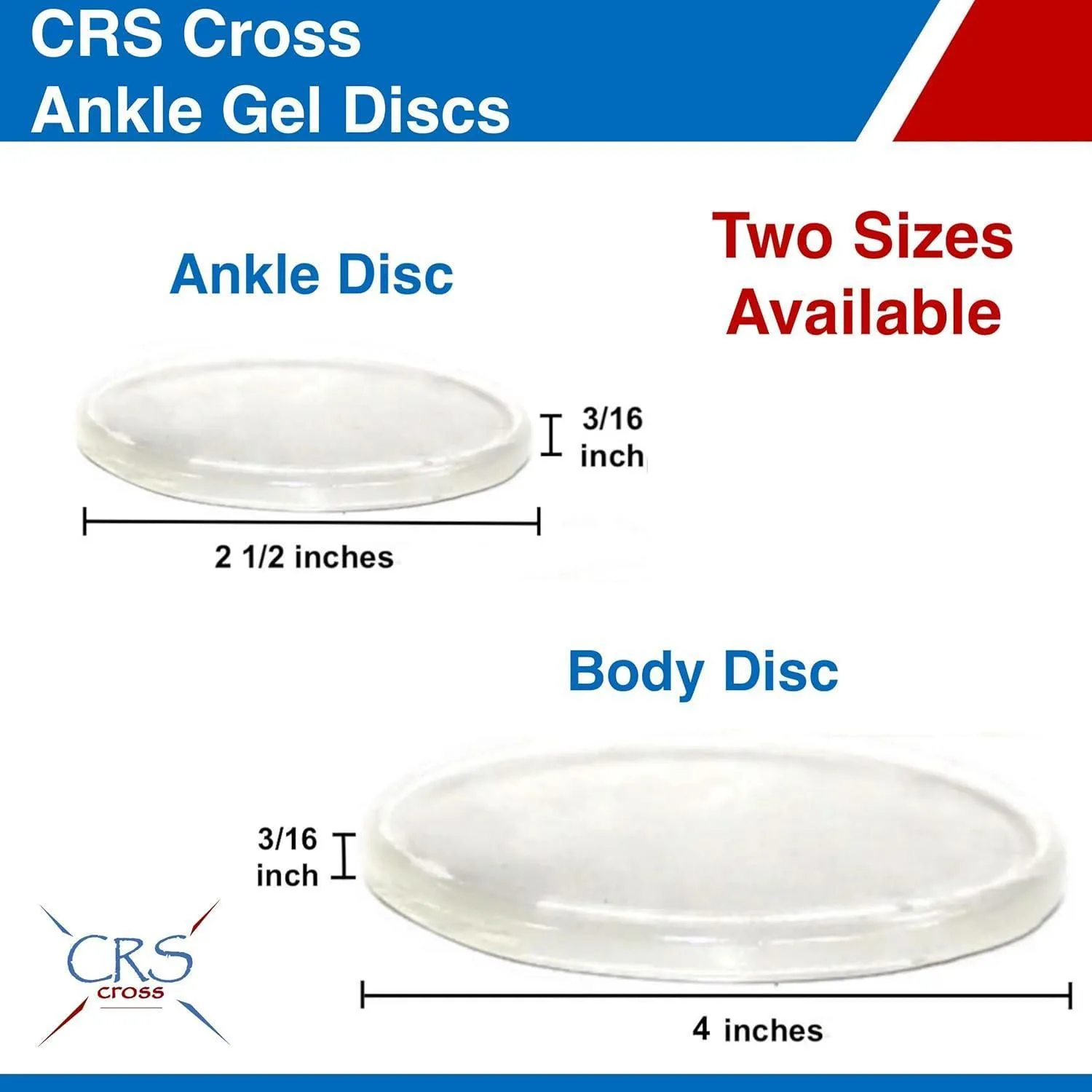 CRS Cross Ankle Gel Discs