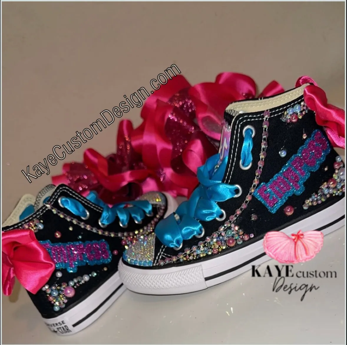 Custom Music Shoes Kids Shoes Girls | Tik tok Bling Rhinestone Shoes Tiktok