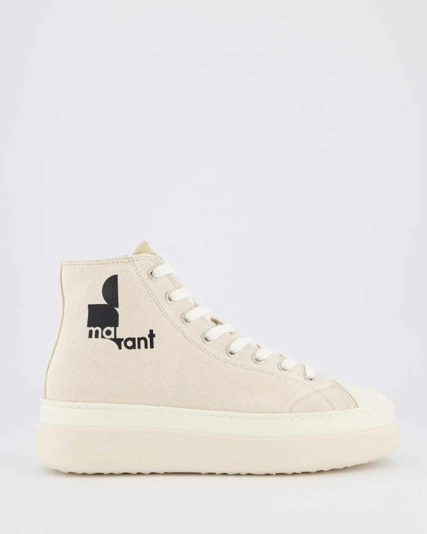 Dames Austen High Sneaker Beige