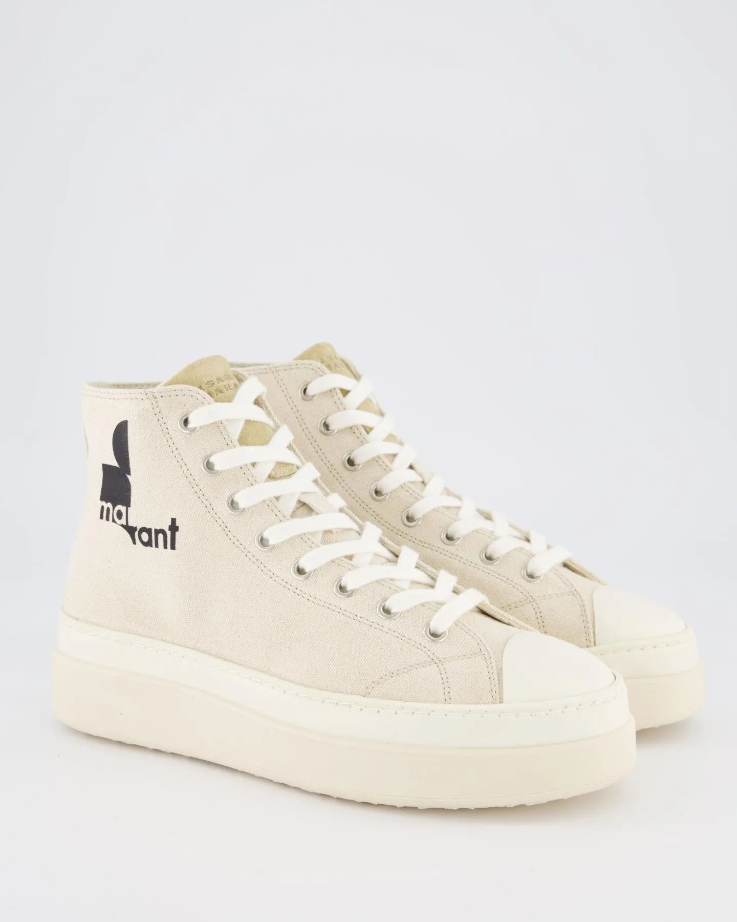 Dames Austen High Sneaker Beige