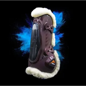 eQuick eShock Legend Tendon Boots - Fluffy Lining - Horse front Leg