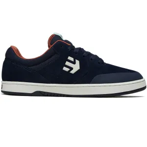 Etnies Marana Shoes - Navy/Brown/White