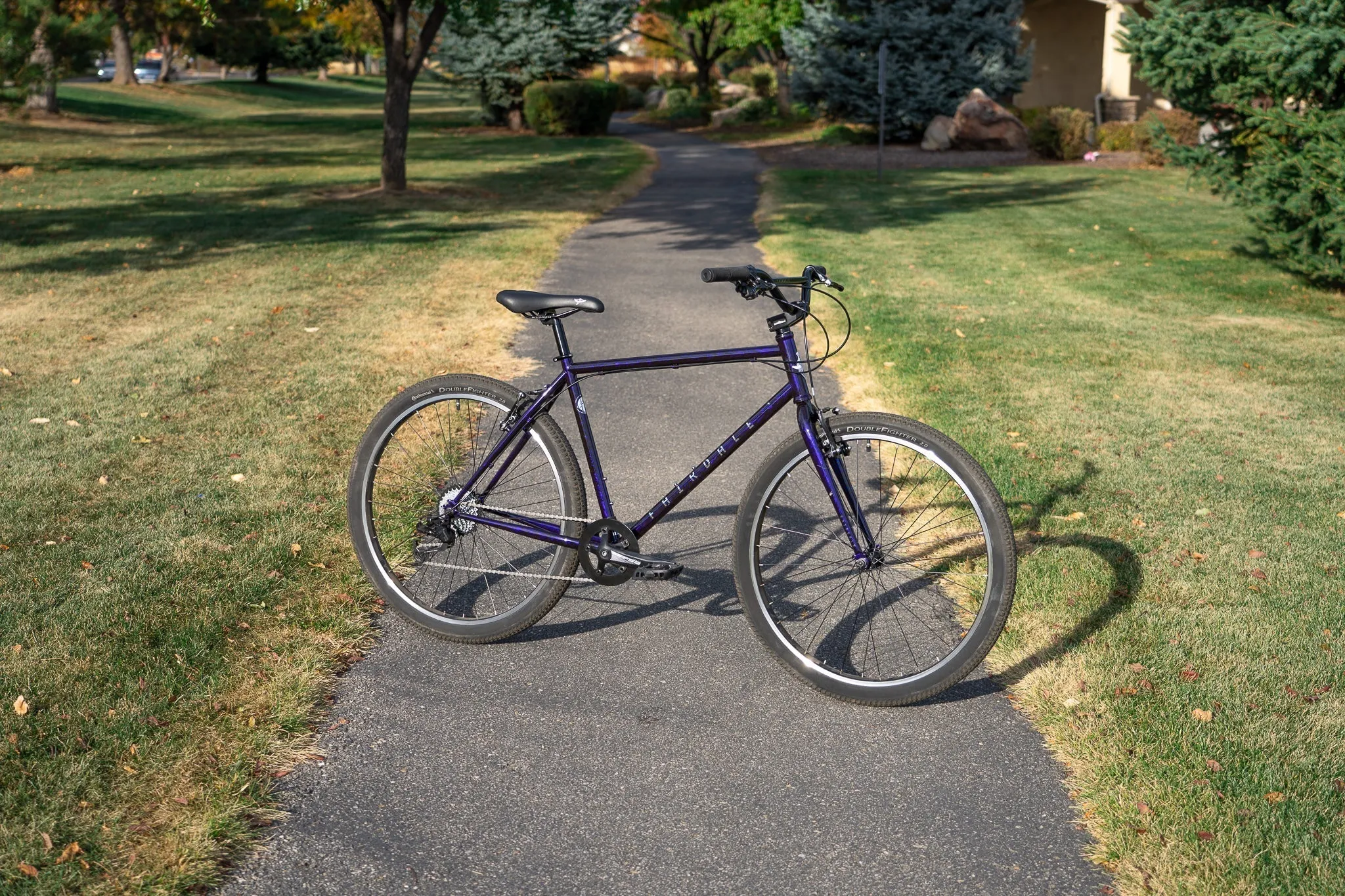 Fairdale Ridgemont 27.5″ Complete Cruiser Bike - Purple Rain