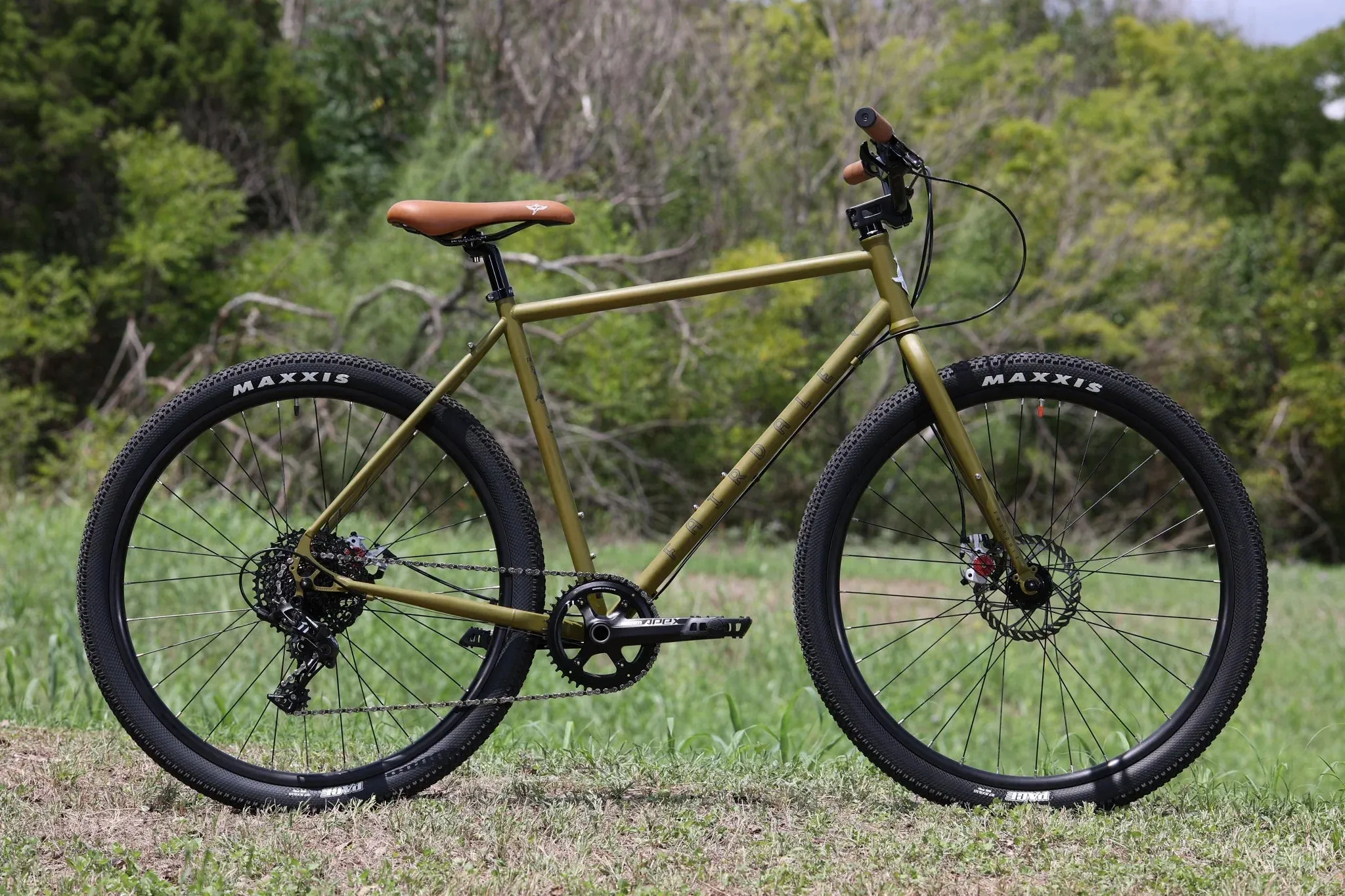 Fairdale Weekender Nomad MX Complete Cruiser Bike - Matte Army Green