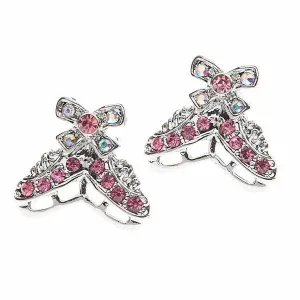 Figure Skating Rhinestone Earrings