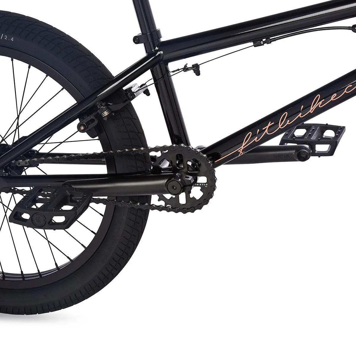 Fit PRK MD 20.5″ Complete BMX Bike - Gloss Black