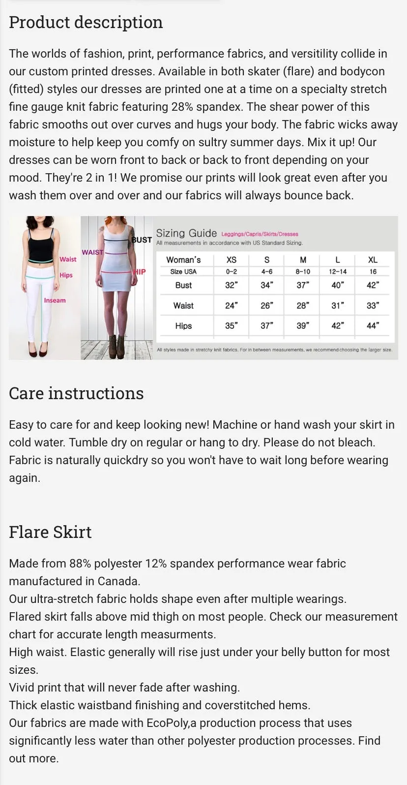 Flair skirt - Barbie & Midge