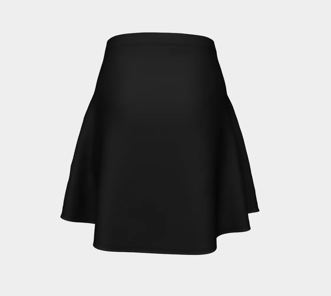 Flare skirt - Frida 2 black