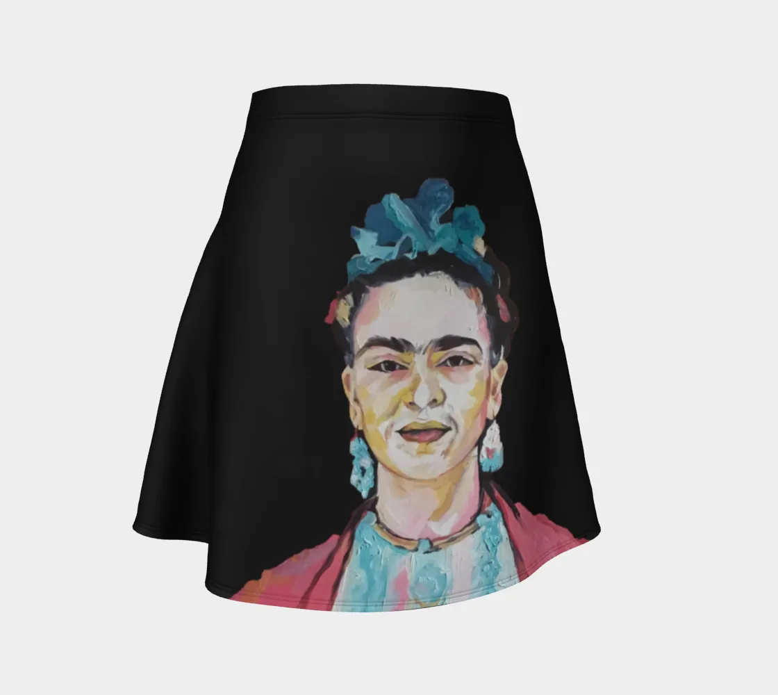 Flare skirt - Frida 2 black