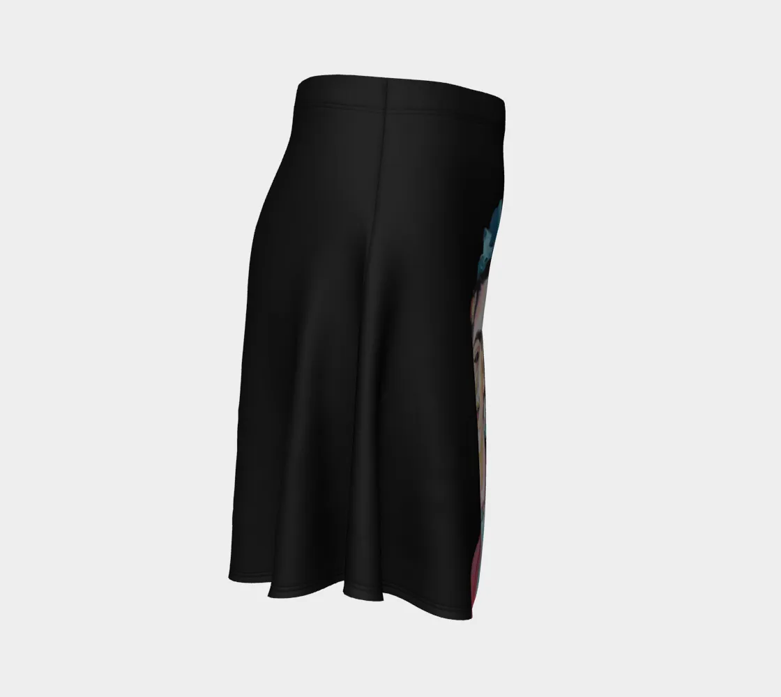 Flare skirt - Frida 2 black