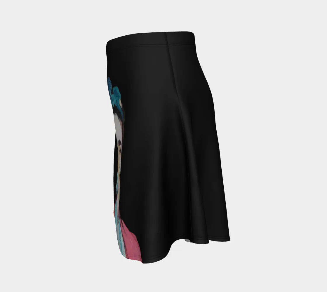 Flare skirt - Frida 2 black