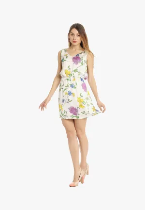 Floral skater dress