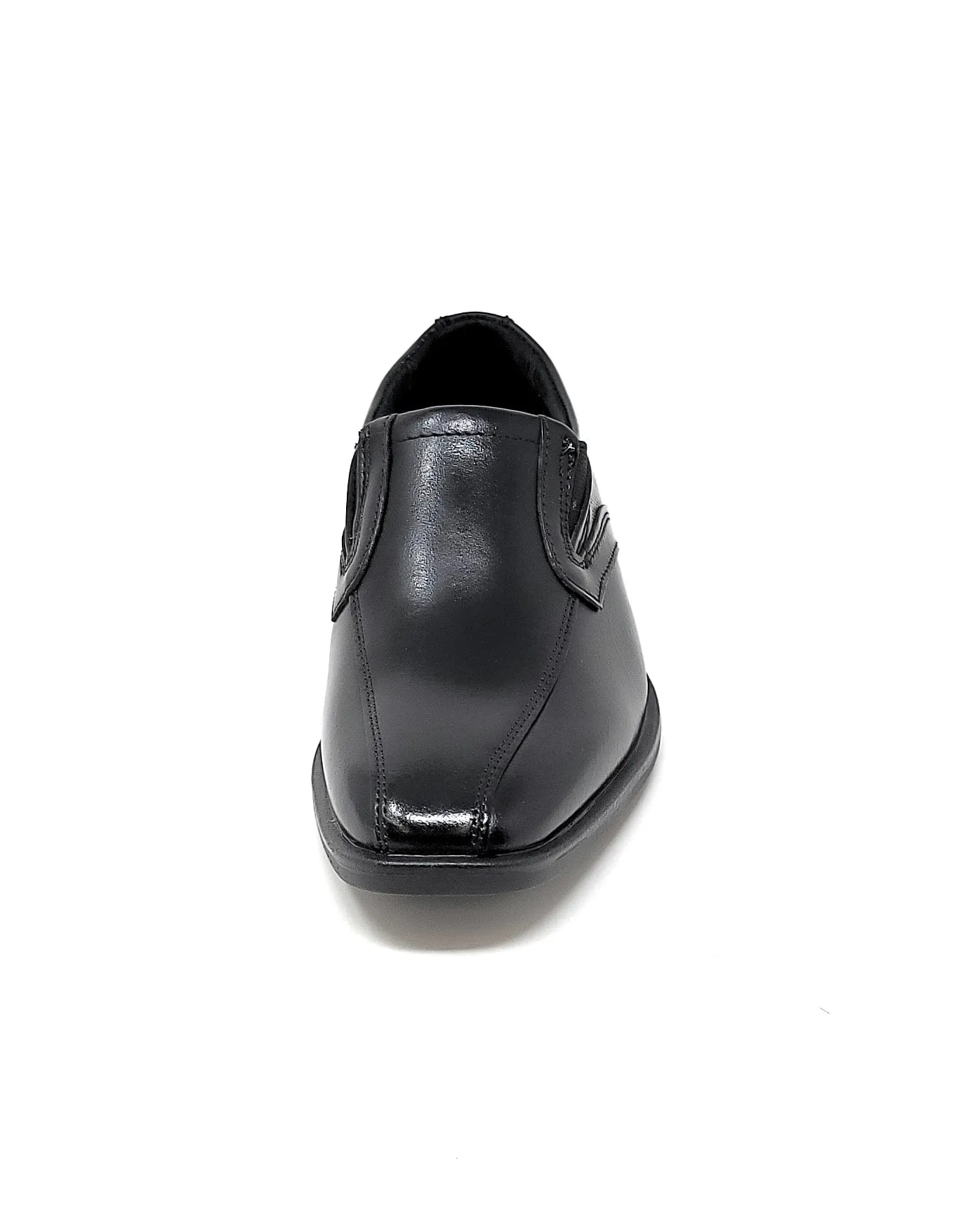 Florsheim Little Kids Postino Bike Toe Slip Slip-On Black Shoes