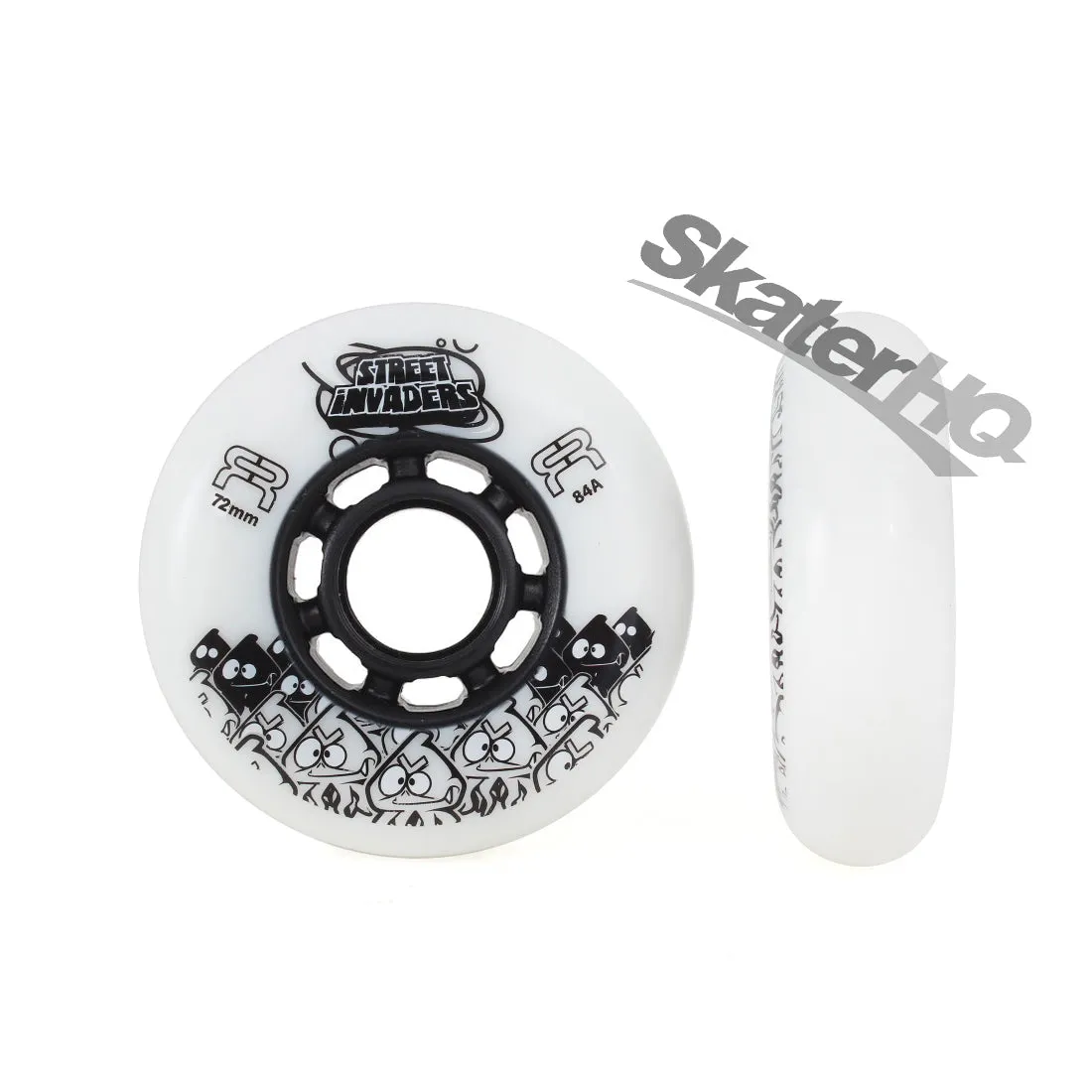 FR Street Invader 72mm 84a 4pk - White