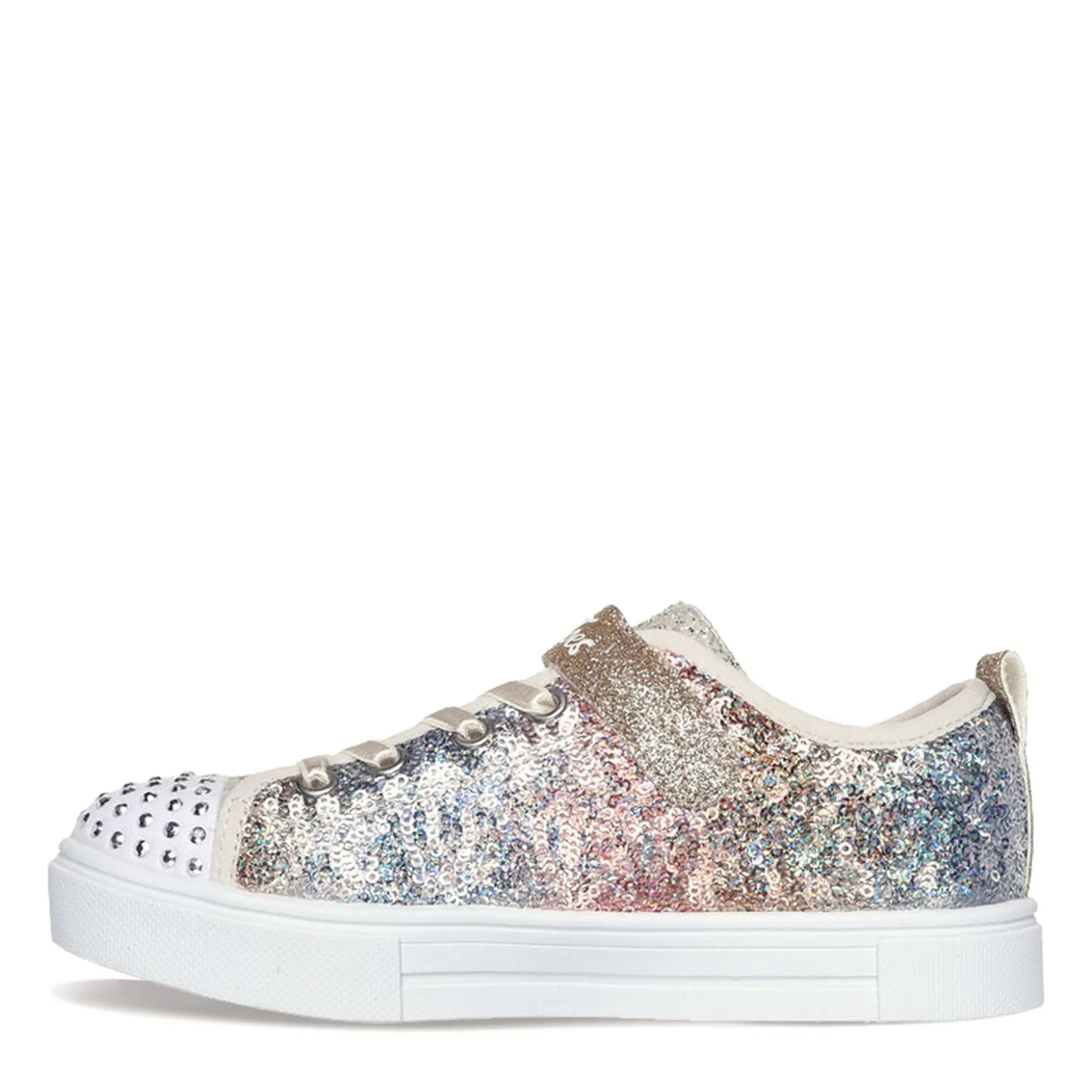 Girl's Skechers, Twinkle Toes: Twinkle Sparks - Sequin Flash Sneaker - Little Kid