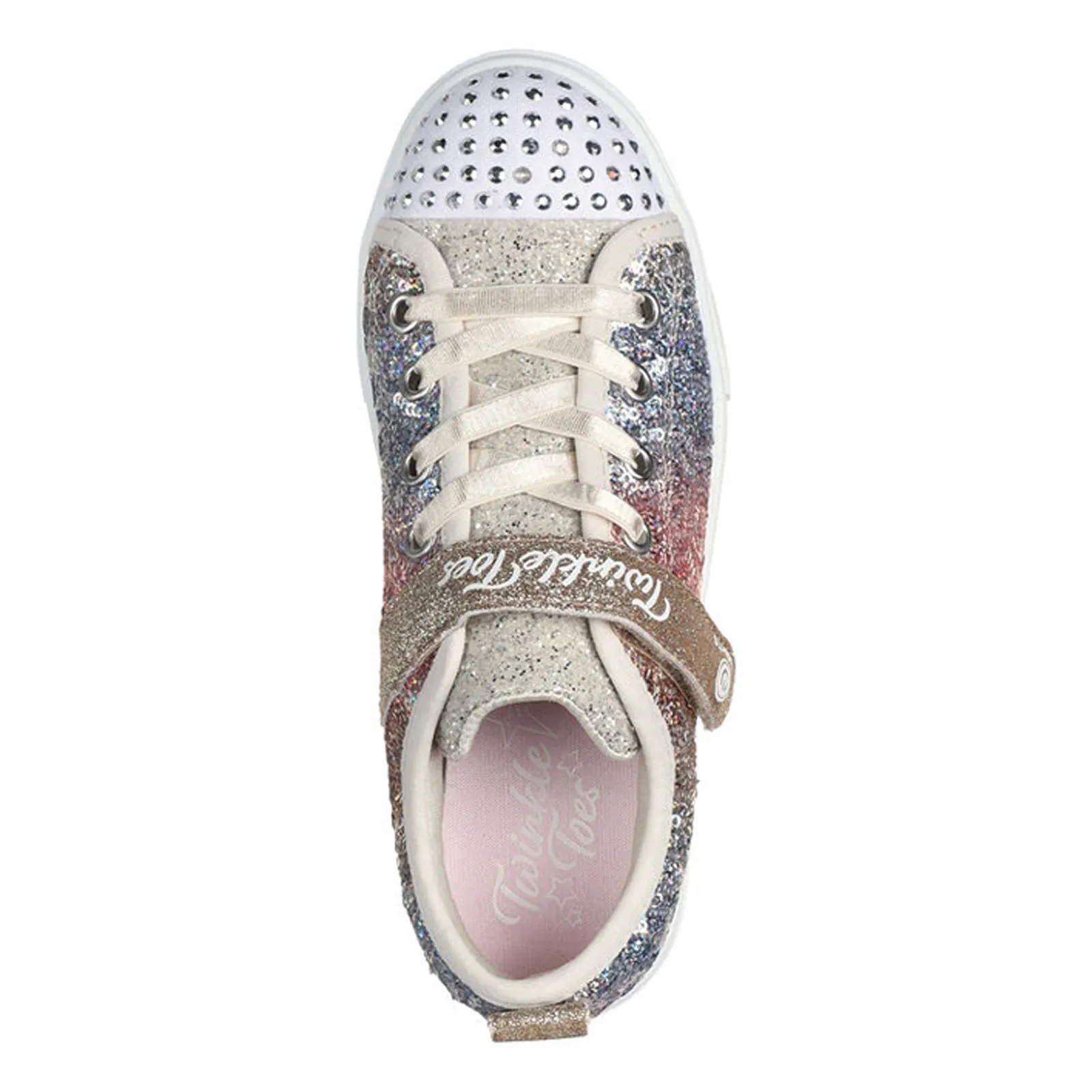 Girl's Skechers, Twinkle Toes: Twinkle Sparks - Sequin Flash Sneaker - Little Kid