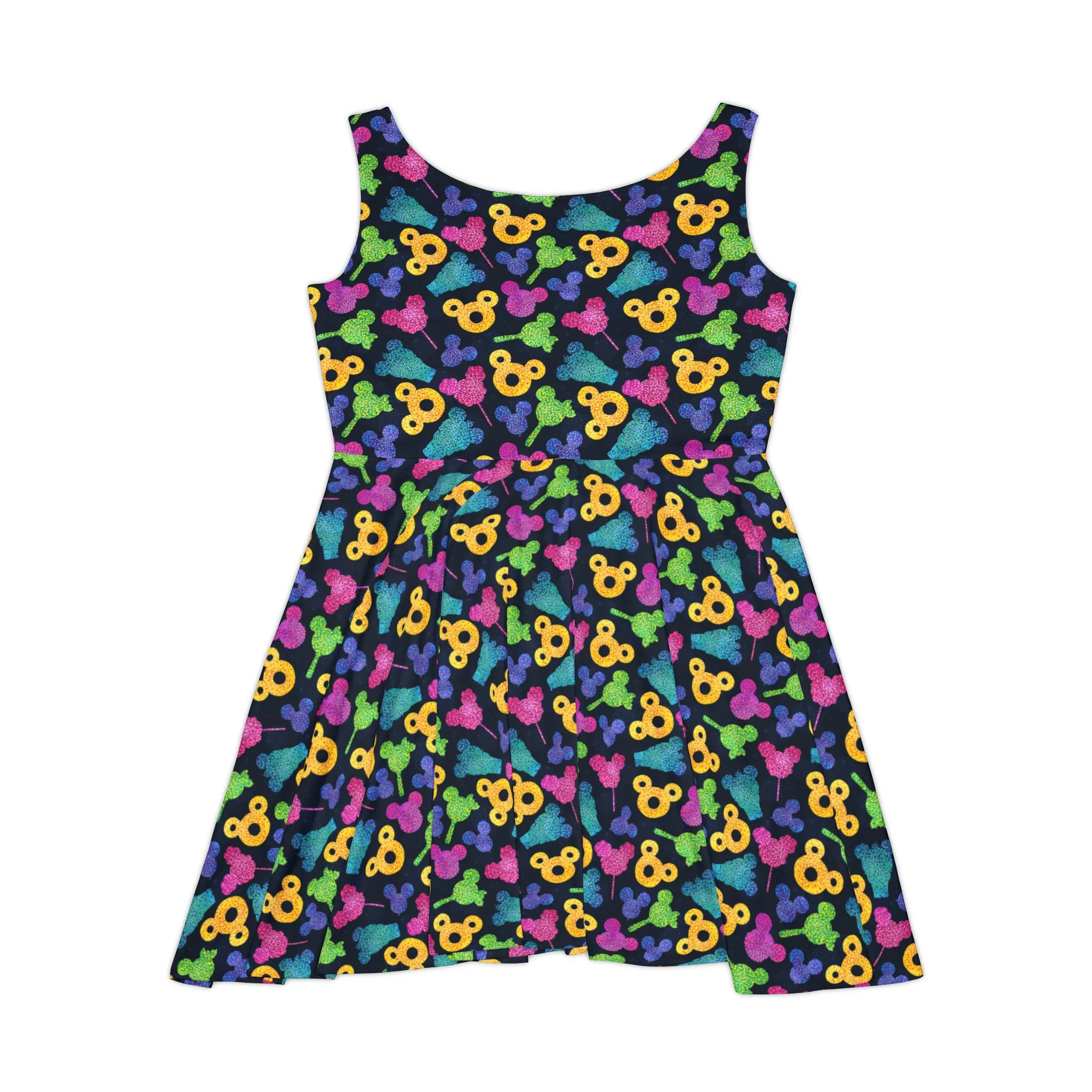 Glitter Park Snacks Women's Skater Dress