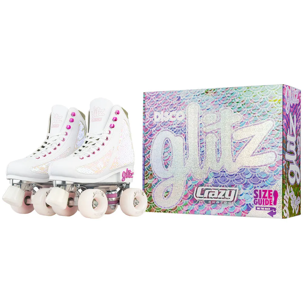 GLITZ Pearl - Size Adjustable Roller Skates