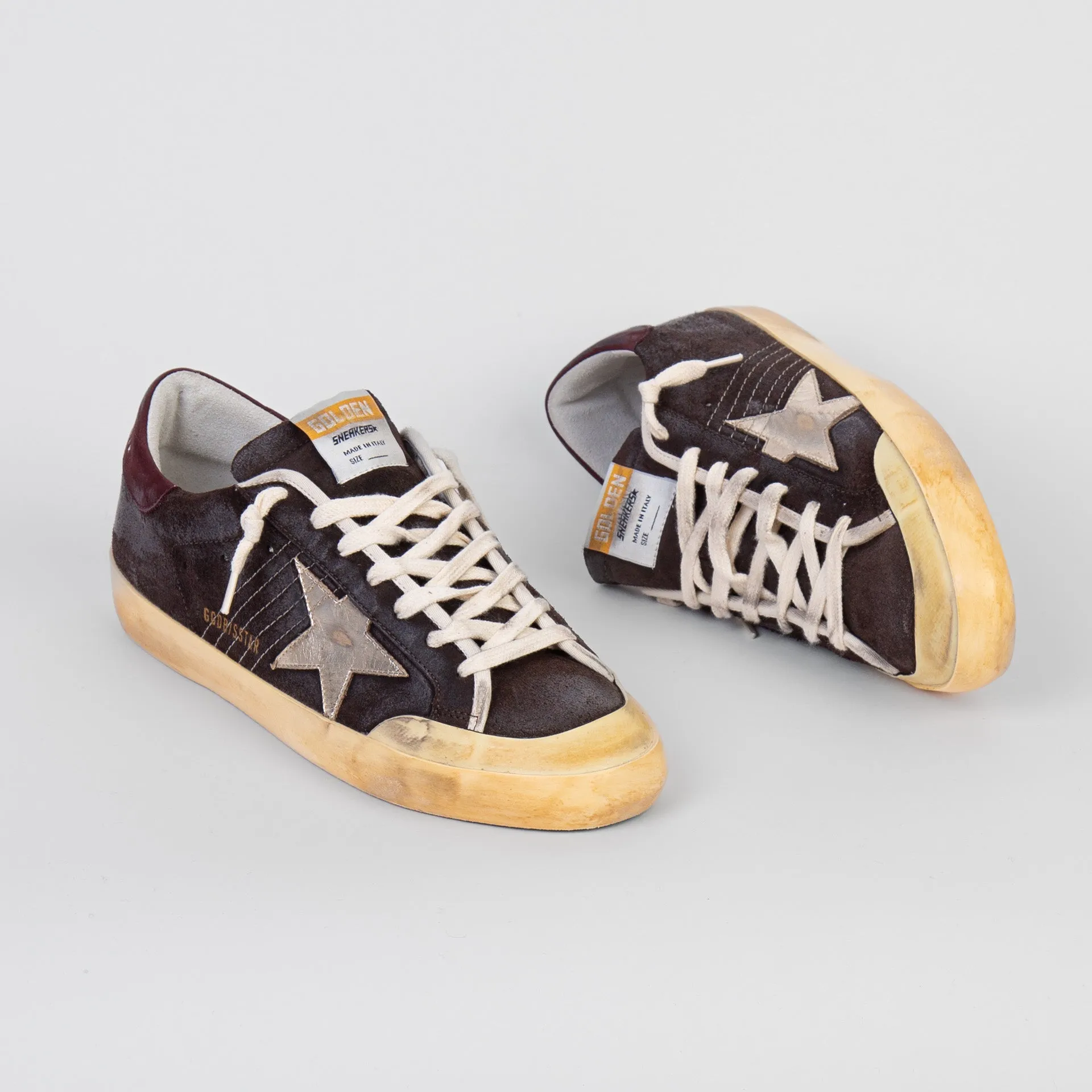 GOLDEN GOOSE SNEAKERS SUPER STAR GMF00107.F003375 55493