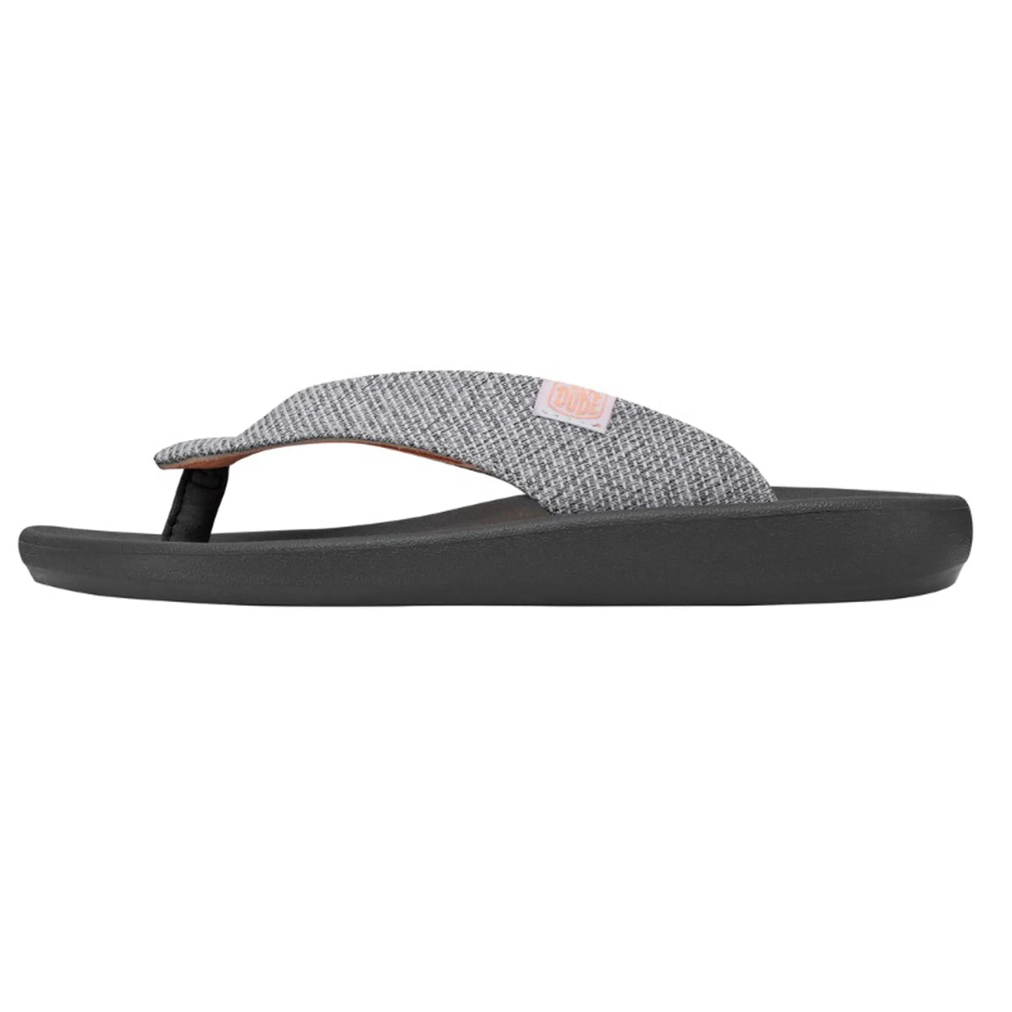 Hey Dude Women's Meg Pearl Grey Flip Flops