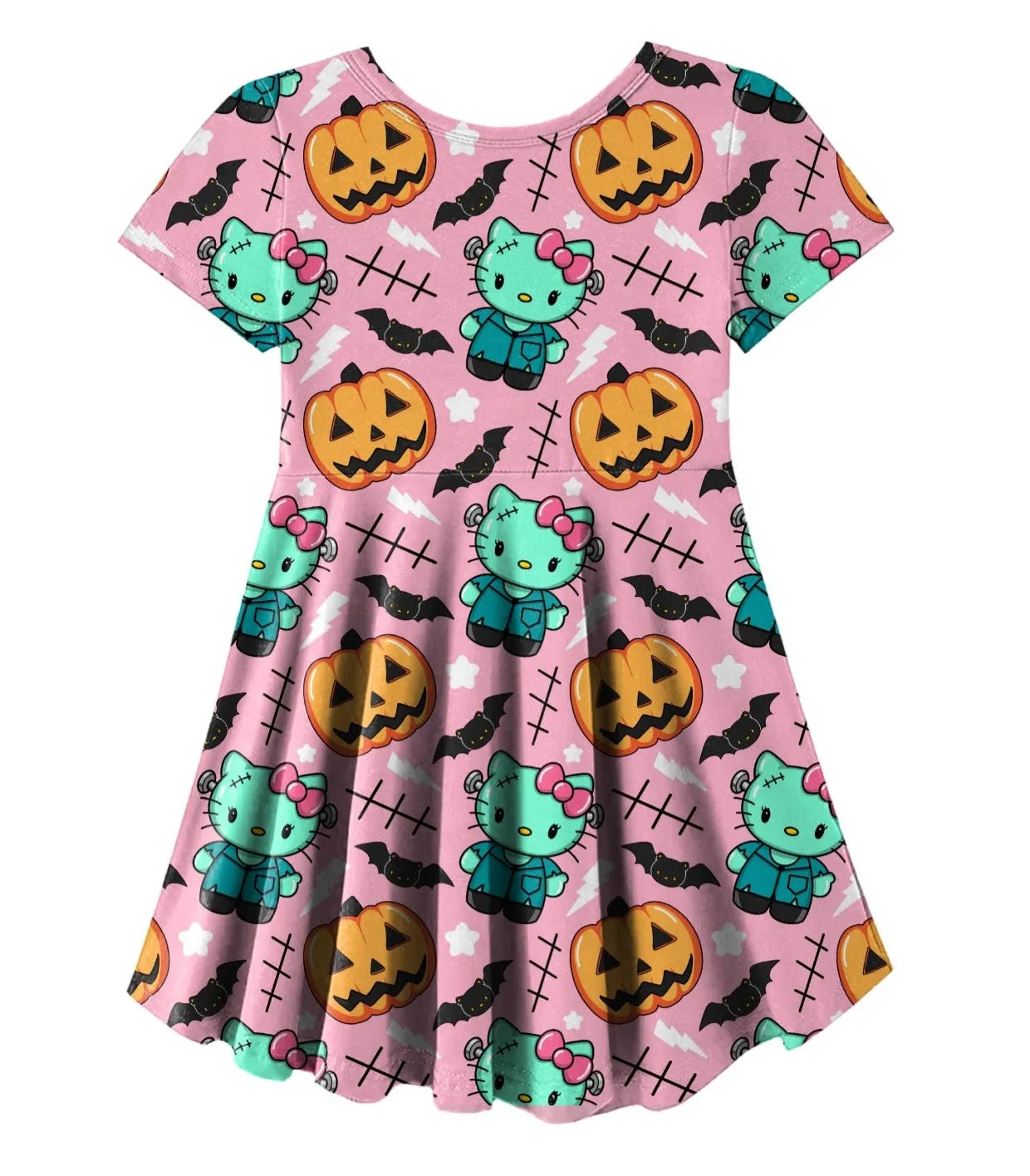 HK Franken Kitty Skater Dress