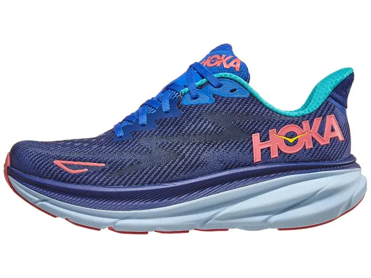 Hoka | Clifton 9 | Women's | Bellwether Blue/Ceramic