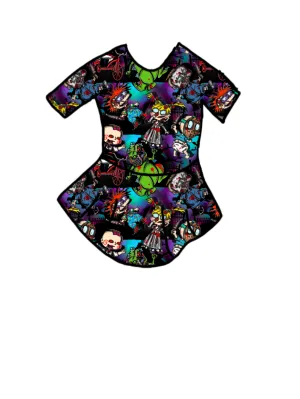 horror babies Peplum top adult