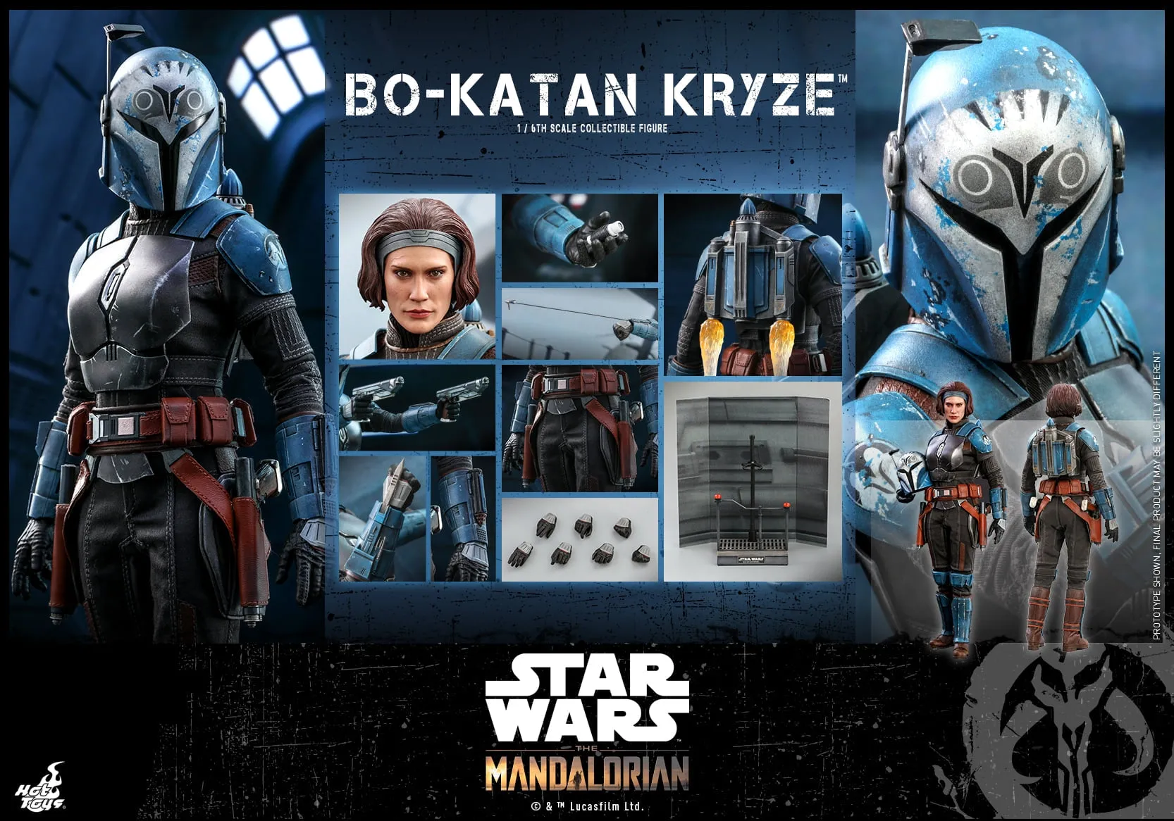 Hot Toys - TMS035 - Star Wars: The Mandalorian - 1/6th scale Bo-Katan Kryze