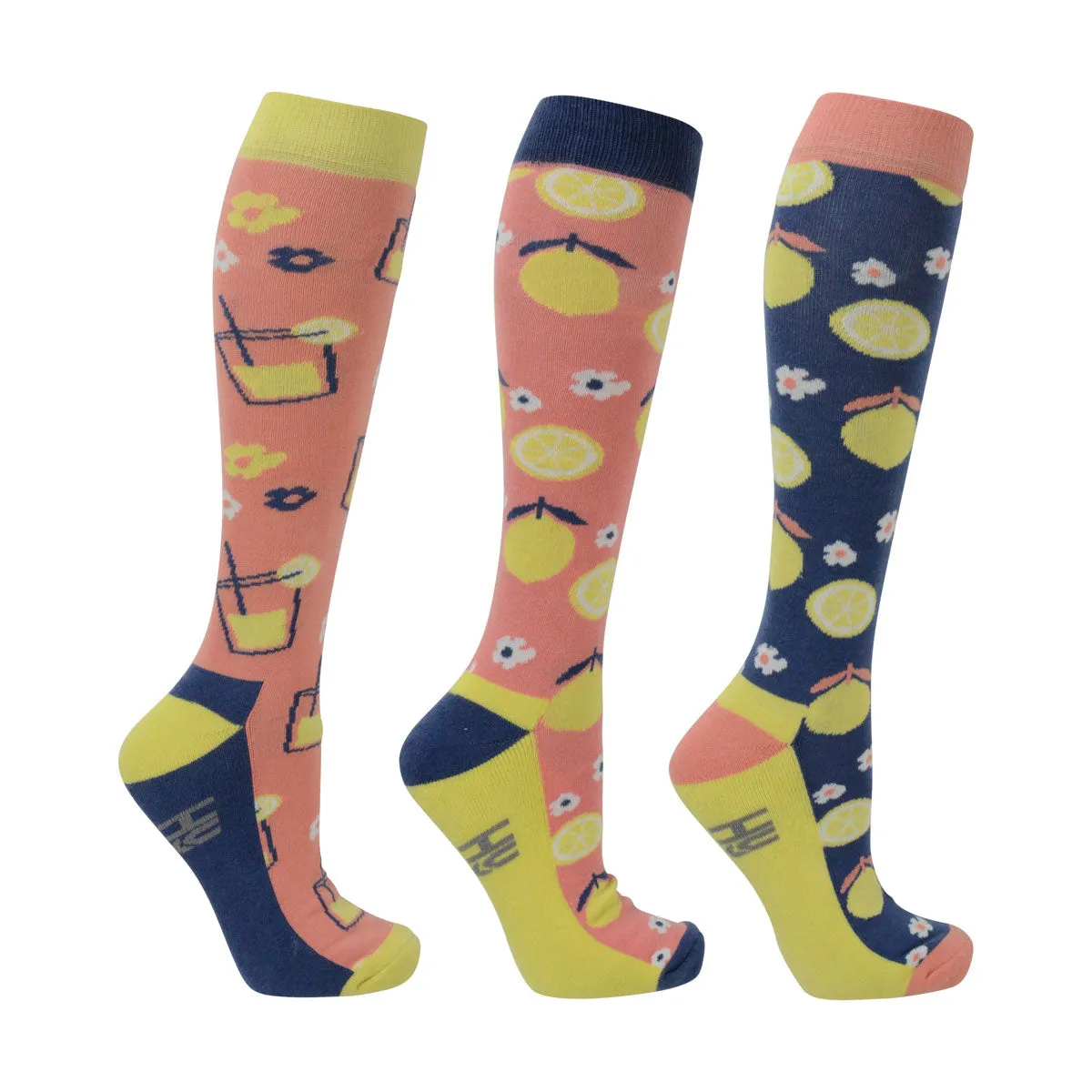 HyFASHION Fruity Lemon Socks (Pack of 3)