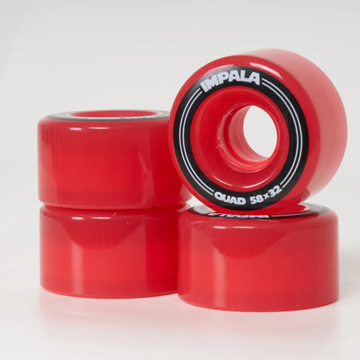 Impala 58mm/82a Wheels - Red