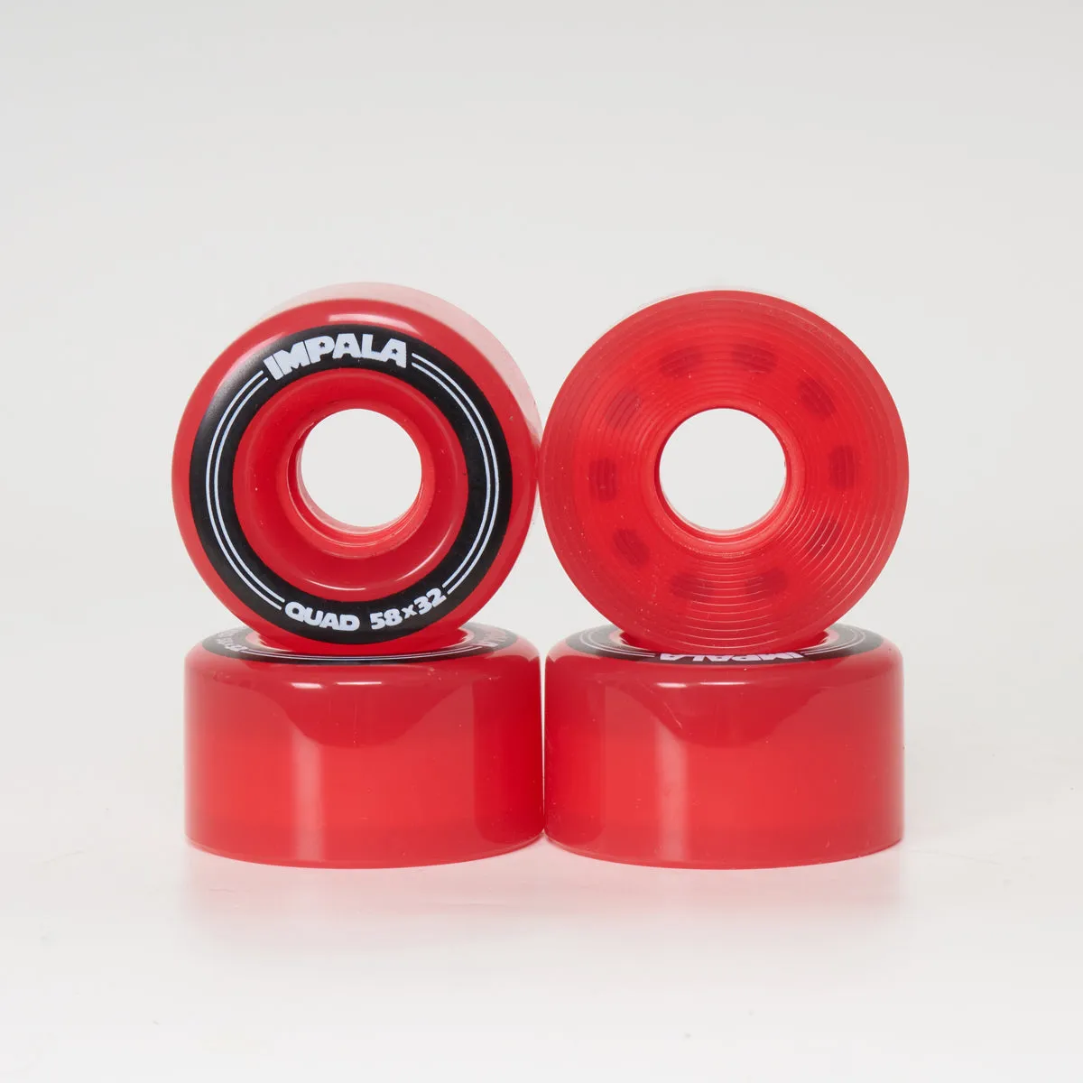 Impala 58mm/82a Wheels - Red