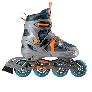 Inline Skates Nils Extreme Nj1828 A Grey-Orange  Size. S (31-34)