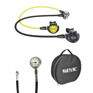 IT 300 Seac Regulator Set with Octopus, Mate Regulator Bag & Gauge SPG