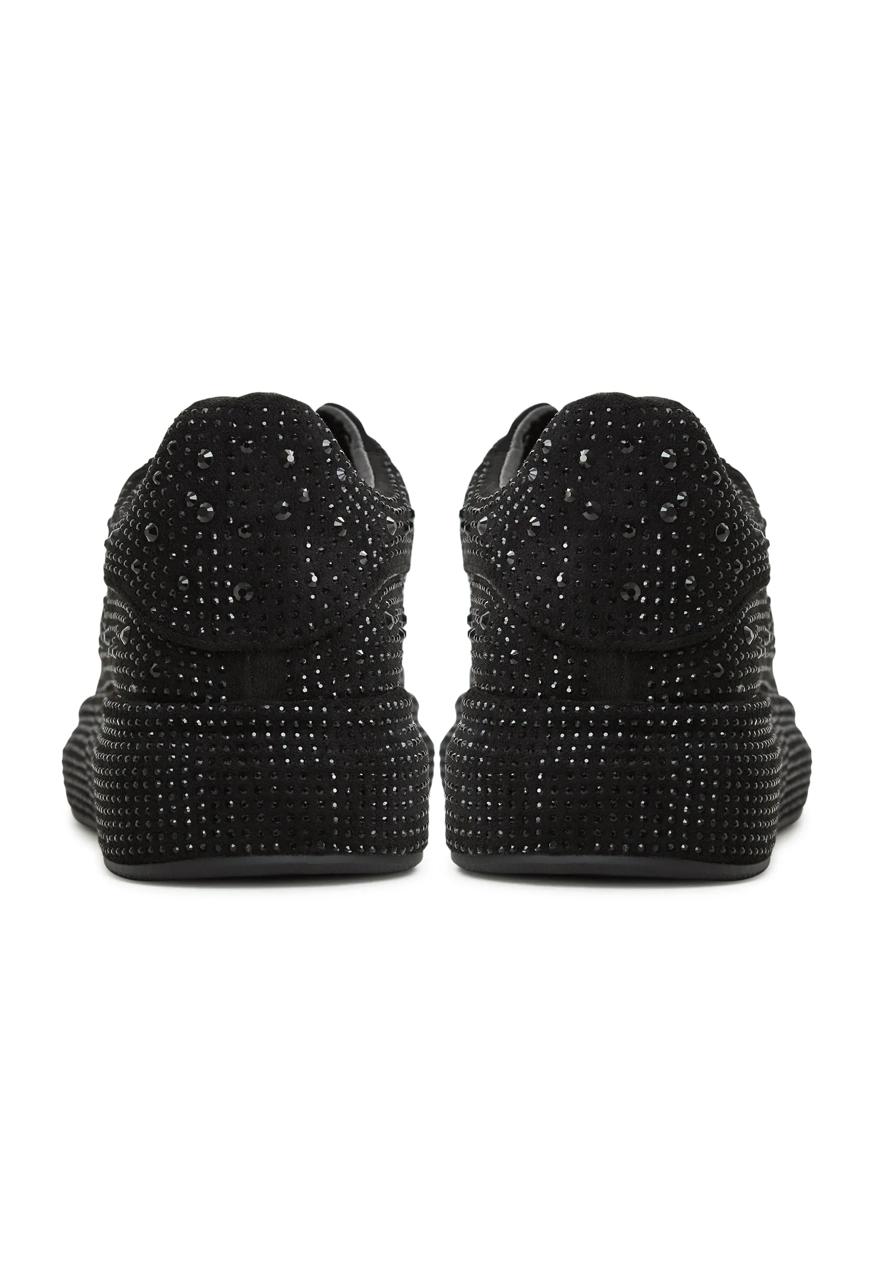 Jewel Platform Sneakers Anastasia - Black