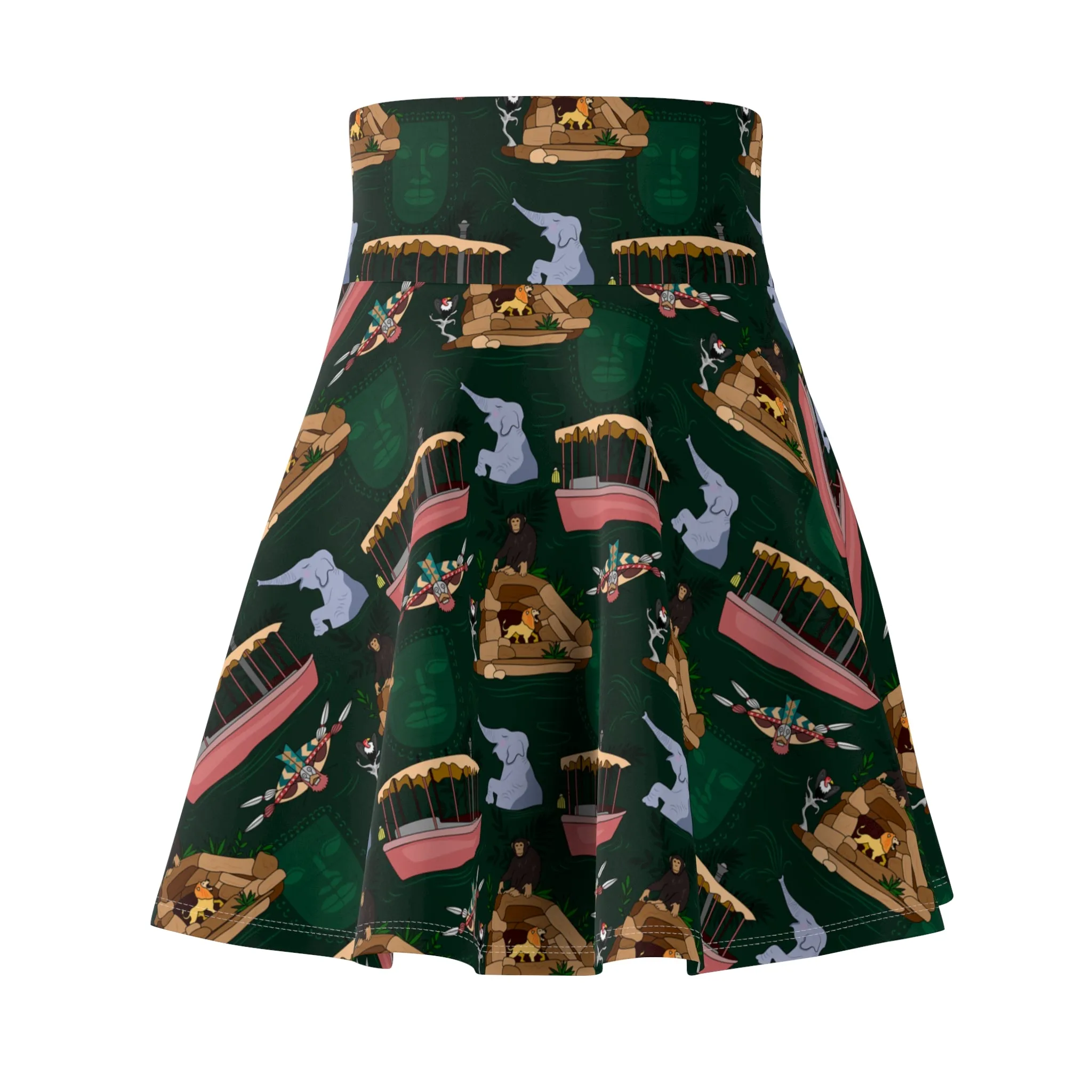 Jungle Skipper Women's Skater Skirt