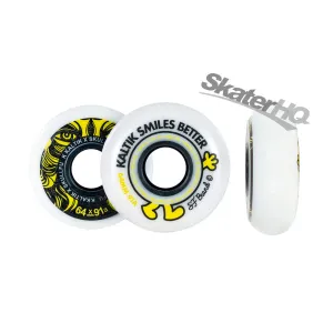 Kaltik x S.F 64mm 91a 4pk - White/Yellow