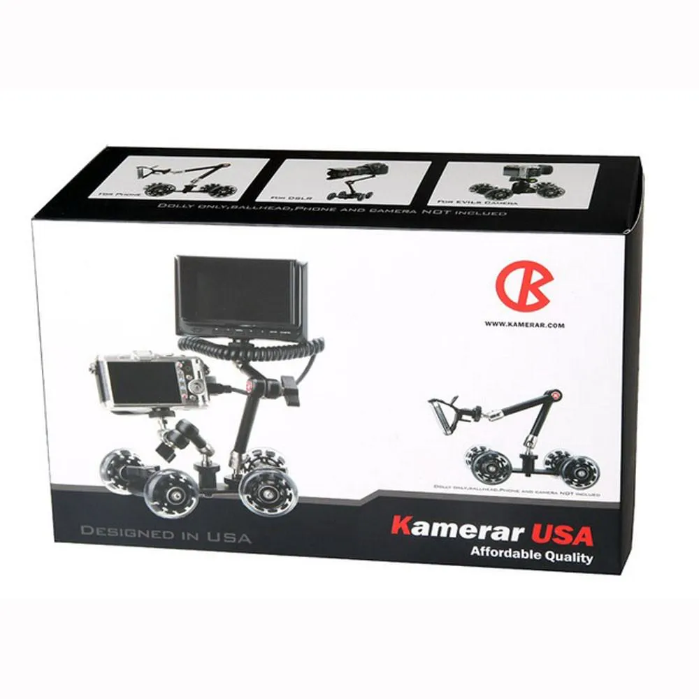 Kamerar SK-Mini Skater Mini DSLR Video Camera Dolly