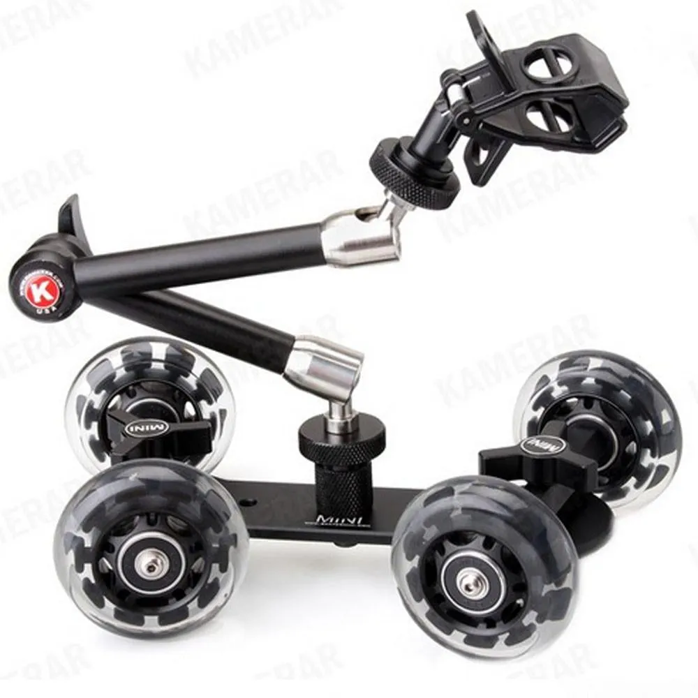 Kamerar SK-Mini Skater Mini DSLR Video Camera Dolly