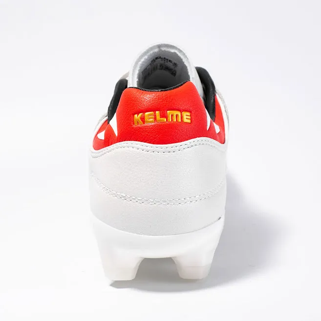 Kelme Michel Boots - White/Red