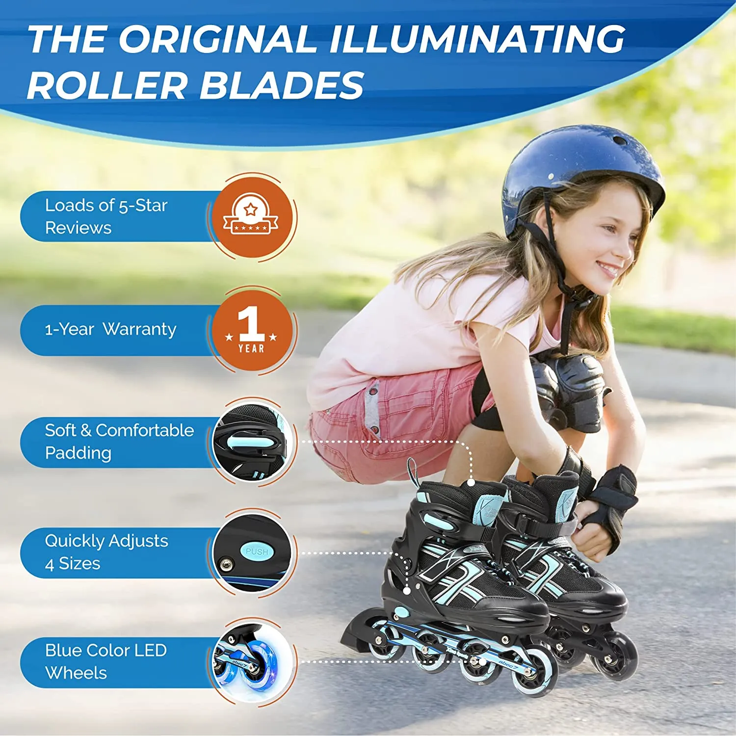 Kids Inline Skates | Quality, Adjustable Inline Skates