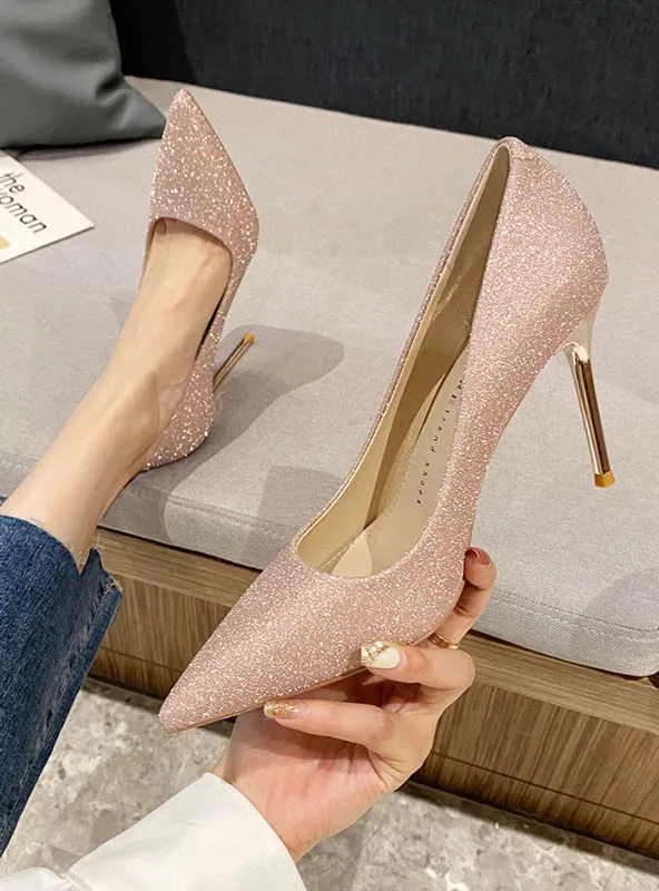 Ladies Pointed Stiletto Heels