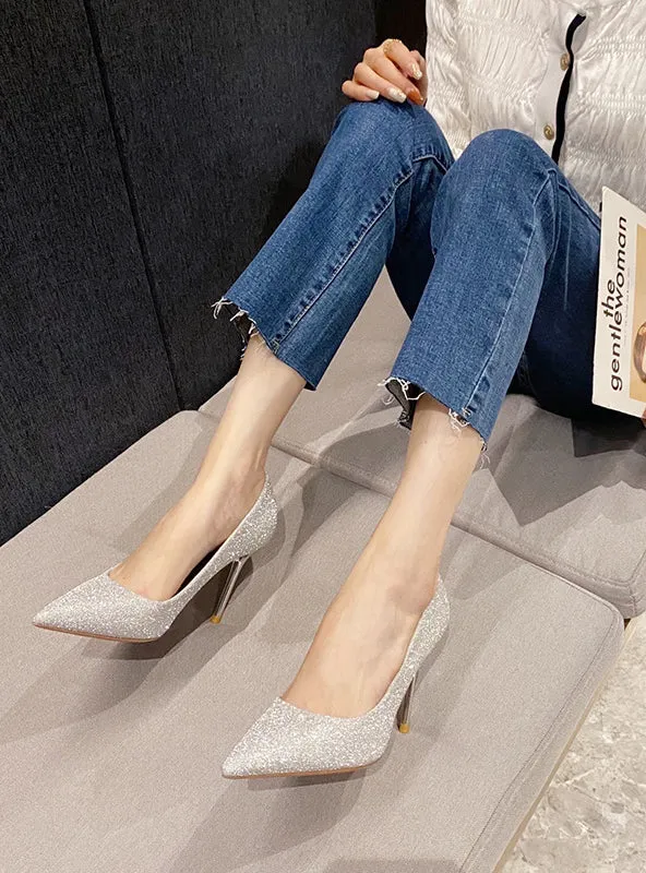 Ladies Pointed Stiletto Heels