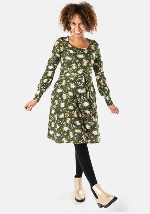 Layla Autumn Mice Print Dress