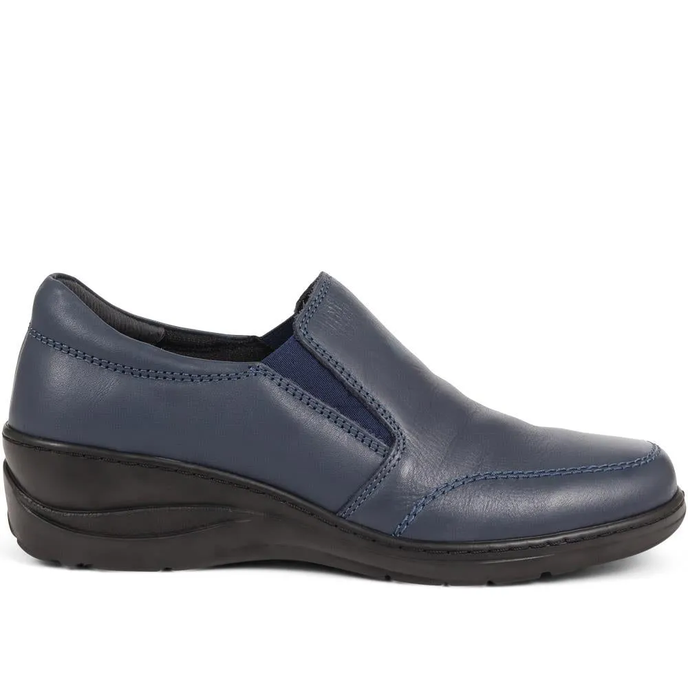 Leather Slip-On Shoes - HAK36009 / 322 927