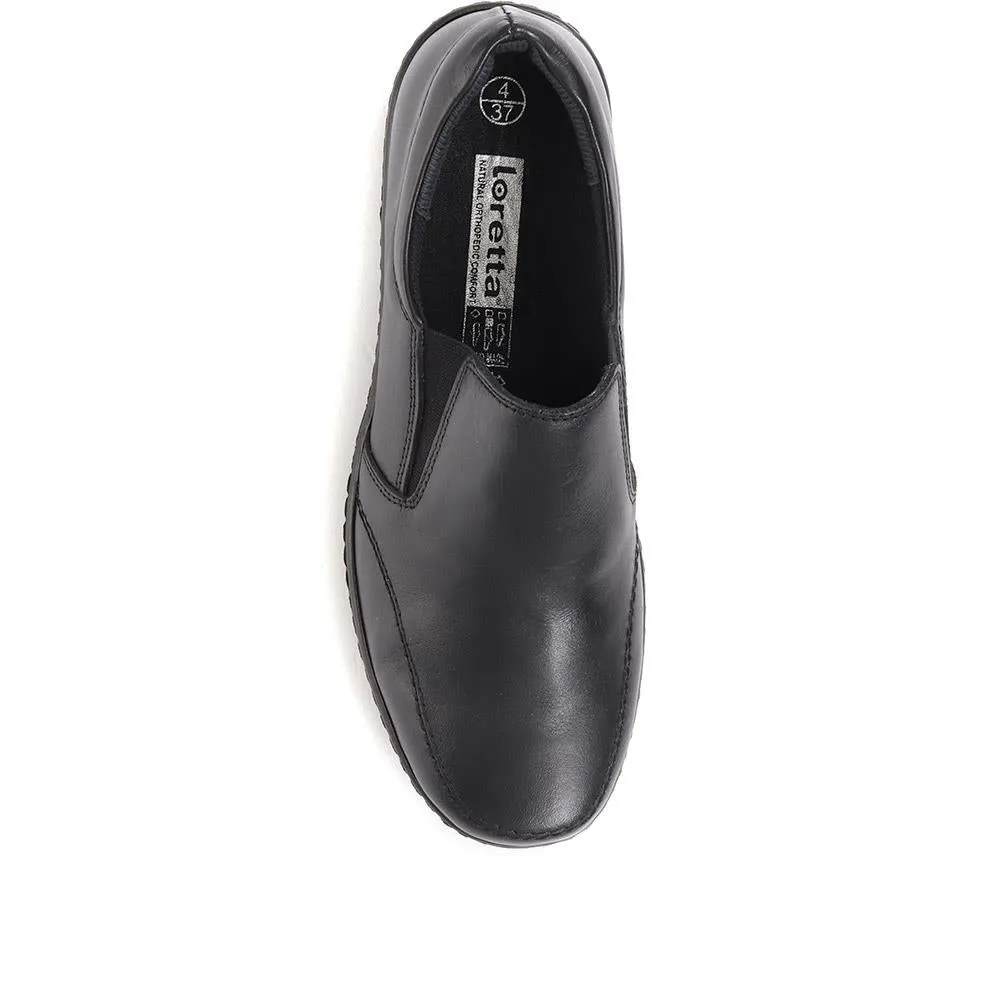 Leather Slip-On Shoes - HAK36009 / 322 927