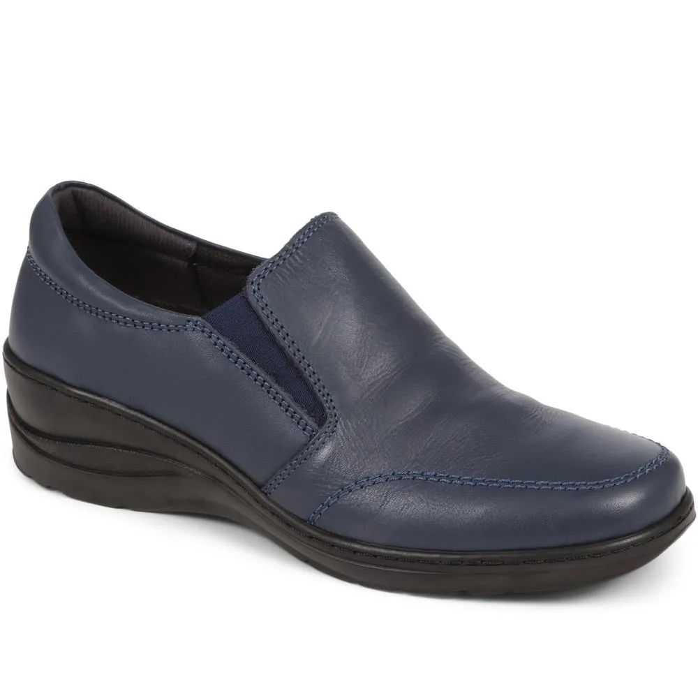 Leather Slip-On Shoes - HAK36009 / 322 927