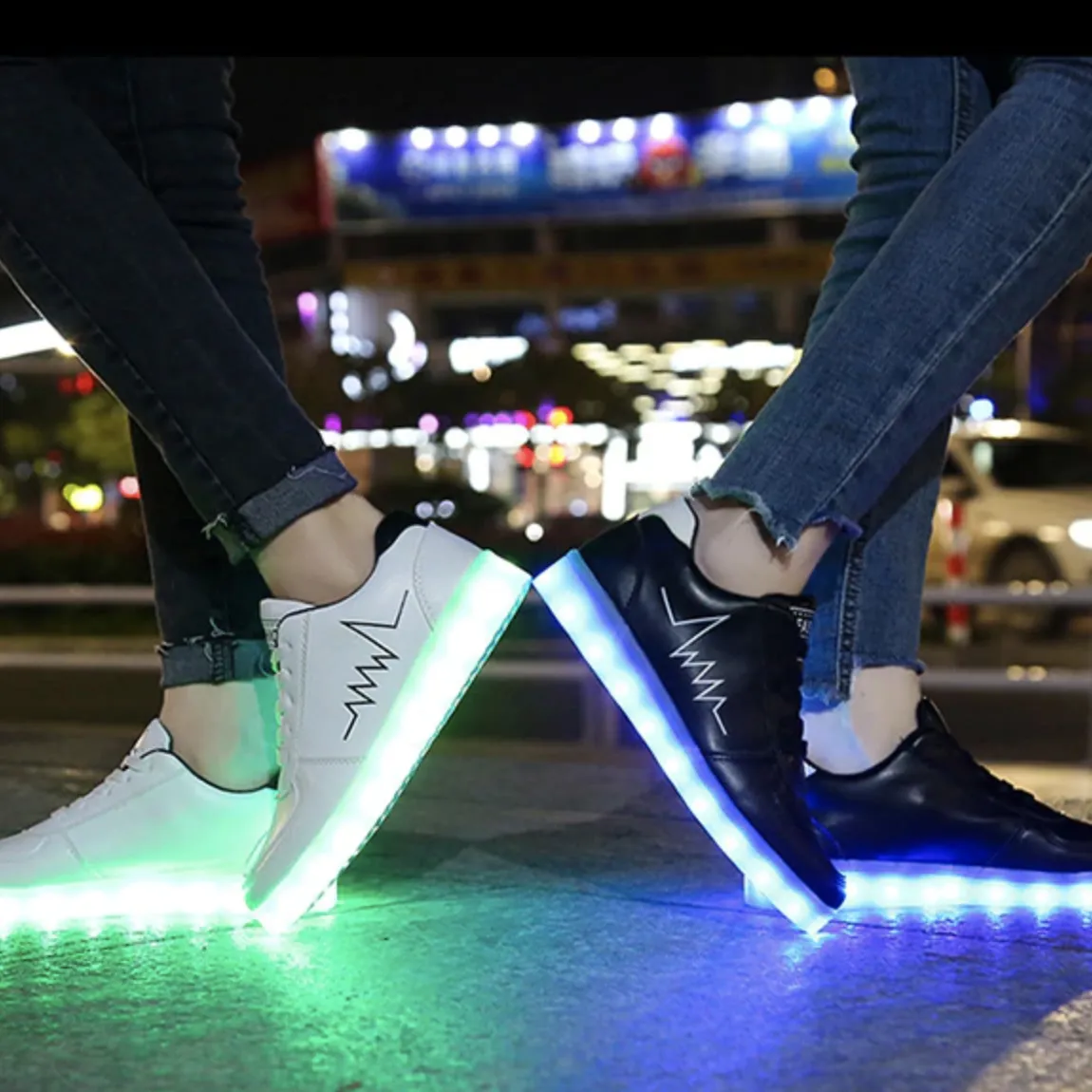 Led Shoes Black Beat  | Kids Led Light Shoes  | Led Light Shoes For Men  | Led Light Shoes For Women